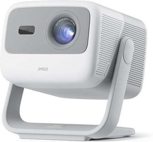 JMGO N1 Portable Projector 1080P FHD, 4K Supported, 150" MALC™ Triple Laser 3D Movie Projector for Home Theater Outdoor, Gimbal Auto Image Correction (Renewed) in Saudi Arabia