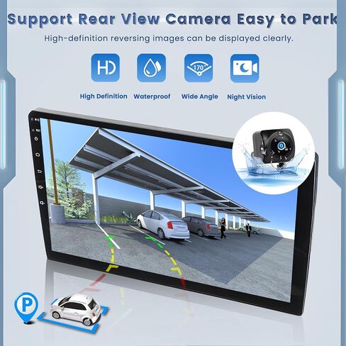 [HIFI] راديو سيارة لـ Nissan Murano 2008 2009 2010 2011 2012 2014 2014 Carplay اللاسلكي المدمج/Android Auto ، 2 + 64g 9 بوصة شاشة تعمل باللمس مع GPS WiFi + AHD كاميرا احتياطية in Saudi Arabia