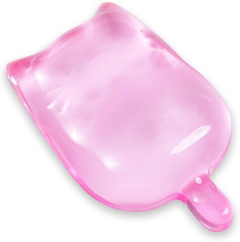 Gel Mouse Wrist Rest, Pink Cat Mouse Wrist Support Pad, Cute Kitten Silicone Wrist Cushion for Mouse, Anti-Slip Ergonomic Wrist Rest for Computer, Laptop, Office, Home, School in Saudi Arabia
