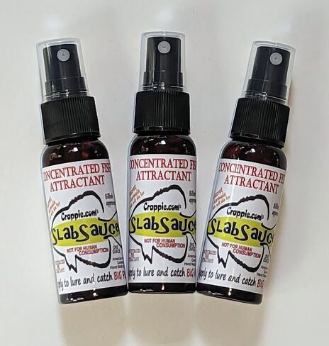SLABSAUCE Fish Attractant - Three Pack Crappie Fishing Scent in Saudi Arabia