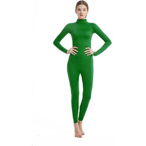 Womens Costume Without Hood and Gloves Socks Spandex Zentai Unitard
