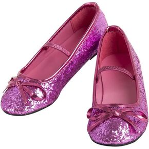 Rubie's Girl's Costume Ballet Shoes, Green, 11/12