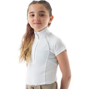 Equinavia Lotta Kids Equestrian Short Sleeved Show Shirt with Cooling Mesh