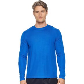 Expert Brand USA-Made Men's Drimax Long-Sleeve Active Shirt for Training Gym Hiking Workout