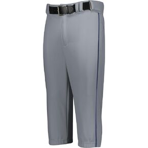 Russell Athletic Men's Solid Diamond Series Baseball Knicker 2.0-Knee-Length Comfort, Betloop Design, and Handy Pockets