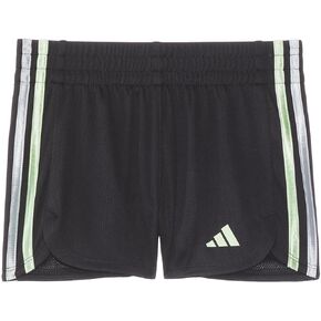 adidas Girls' Aeroready 3s Pacer Mesh Gym Running Shorts