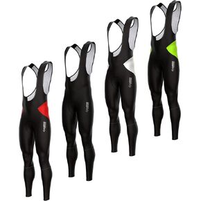 Zimco Men's Padded Thermal Cycling Bibs Tight Cycling Bibs Long Pants