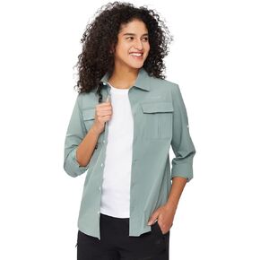Women's Sun Protection Long Sleeve Fishing UPF 50+ UV Safari Shirt,Outdoor Hiking Gardening Shirts Cool Quick Dry