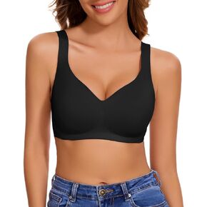 Seamless Wireless Bra for Women with Support and Lift Push Up Bra No Underwire Honeylove Bralettes Padded Nude Bra