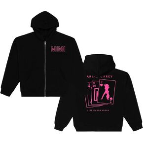 Mariah Carey Official Merch Mimi Las Vegas Zip Up Hoodie