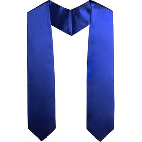 Unisex Adult Plain Graduation Stole for Academic Commencements, 60'' long