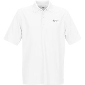 Greg Norman Collection Men's Protek Micro Pique Shark Logo Polo Shirt