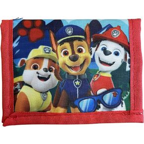 Ruz Paw Patrol Little Boy Bifold Wallet With Zippered Pocket