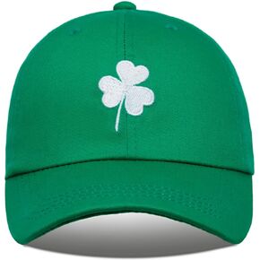St Patrick's Day Hat for Men Women Saint Pattys Patricks Day Gifts Cap Costume Clover Green Baseball Caps