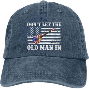 Hats for Men Baseball Cap Don't Let The Old Man in Beach Baseball Caps for Men Fashionable Caps Old Man Beach Cap