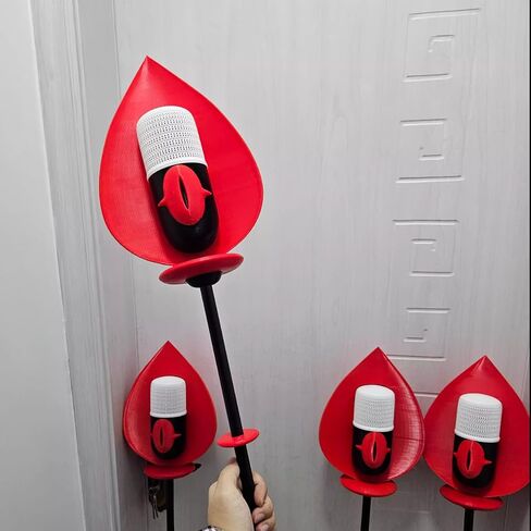 Alastor Cosplay Prop Anime Cosplay Walking Stick Costume Cane Accessories in Saudi Arabia