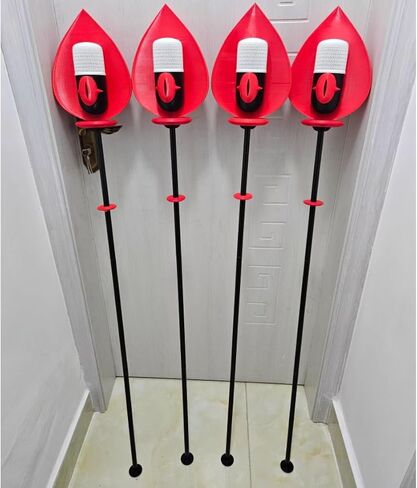 Alastor Cosplay Prop Anime Cosplay Walking Stick Costume Cane Accessories in Saudi Arabia