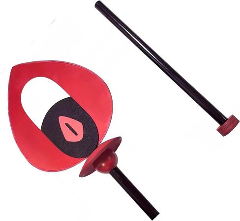 Alastor Cosplay Prop Anime Cosplay Walking Stick Costume Cane Accessories in Saudi Arabia