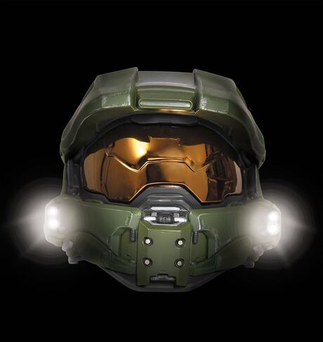 Disguise Halo Master Chief Light-Up Boys' Helmet , Green in Saudi Arabia