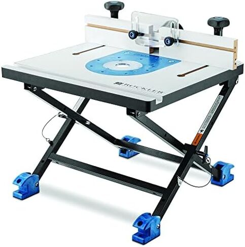 Compact Router Insert Plate Kit for Convertible Benchtop Router Table - Easy Router Access Woodworking Tools w/Pre-Drilled Holes - Compact Tool Kit Fits Porter Cable, Bosch, Dewalt, & More in Kuwait