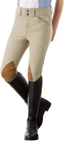 Equinavia Tuva Kids Mid Rise Traditional Knee Patch Show Breeches in Saudi Arabia