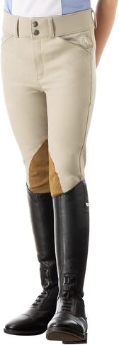 Equinavia Tuva Kids Mid Rise Traditional Knee Patch Show Breeches in Saudi Arabia