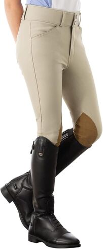 Equinavia Tuva Kids Mid Rise Traditional Knee Patch Show Breeches in Saudi Arabia