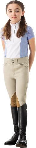 Equinavia Tuva Kids Mid Rise Traditional Knee Patch Show Breeches in Saudi Arabia