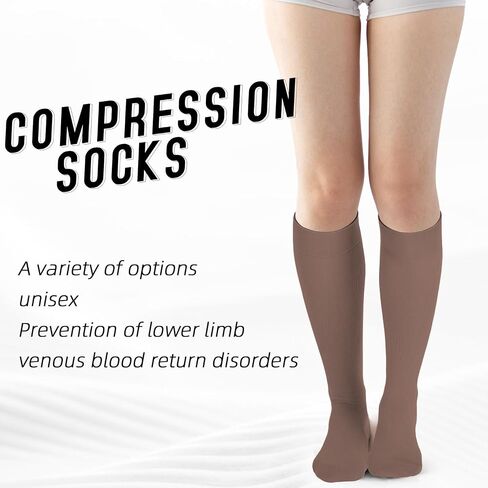 8 pairs Compression Socks for Men & Women Circulation-Best Support for Nurses, Running, Hiking, Recovery in Saudi Arabia