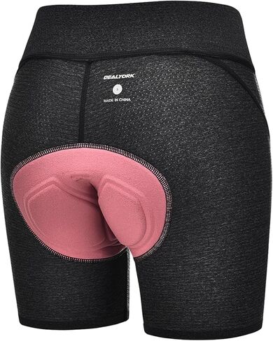 Padded Bike Shorts Women Cycling Underwear Bicycle Biking Biker Short with 4D Padding Super Lightweight Breathable in Kuwait