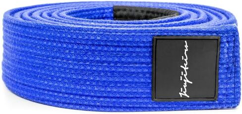 حزام Jiujiteiro Pro - حزام BJJ من القطن الفاخر مع نسيج لؤلؤي مصقول، قلب مزدوج، رقعة سيليكون ثلاثية الأبعاد للمتانة والأناقة in Saudi Arabia