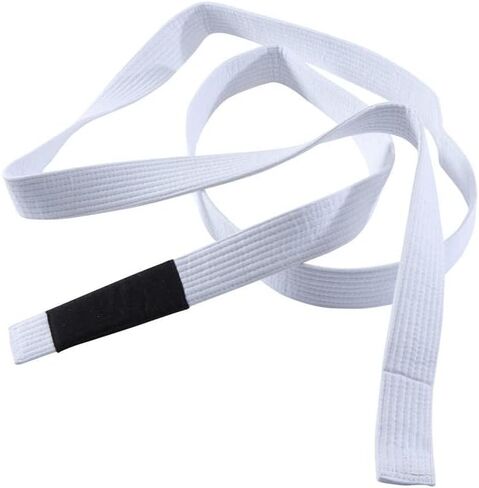 أحزمة BJJ GI، مقاسات بيضاء للأطفال والكبار، أحزمة كاراتيه فنون الدفاع عن النفس M00-M4، A0-A6 in Saudi Arabia
