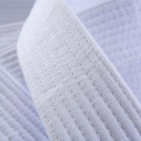 أحزمة BJJ GI، مقاسات بيضاء للأطفال والكبار، أحزمة كاراتيه فنون الدفاع عن النفس M00-M4، A0-A6 in Saudi Arabia