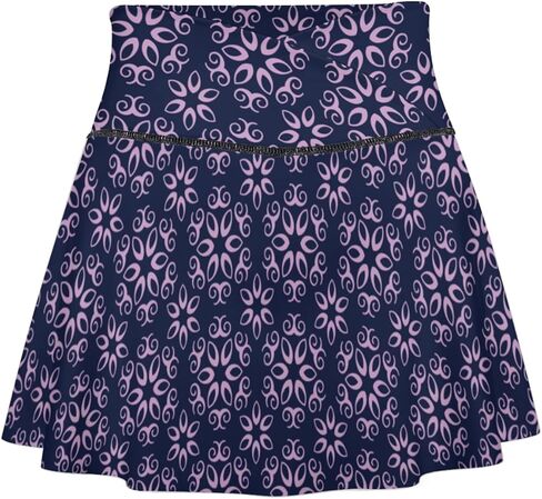 Cerburny Women's Skort Pleated Tennis Skirt with Shorts Flowy High Waisted Golf Workout Athletic Skirt with Tummy Control in Kuwait