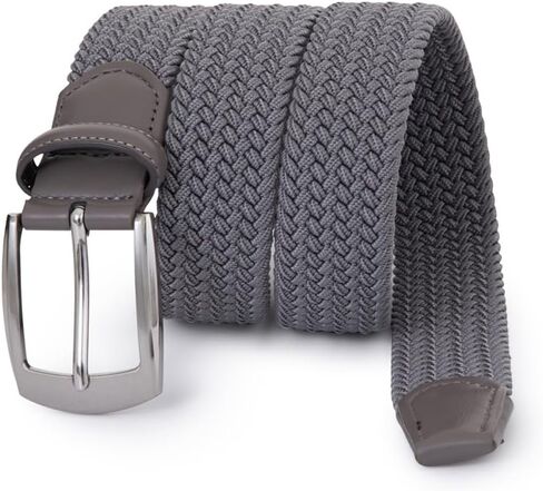 Woven Elastic Braided Belts Womens Stretch Belt Limitless Adjust Multicolored Golf Belts for Man 1 3/8 Fashion Casual in Saudi Arabia