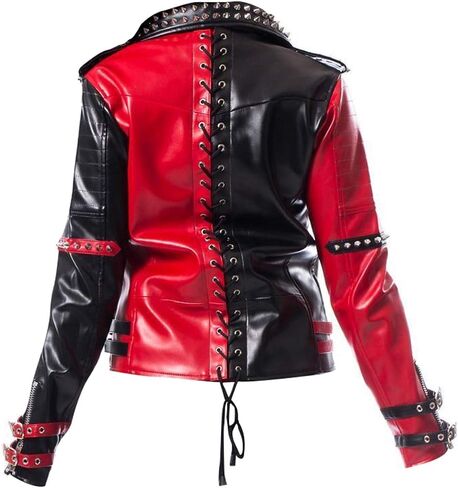 Harley Women Halloween Costume - Queen of Hearts Cosplay Jacket in Saudi Arabia