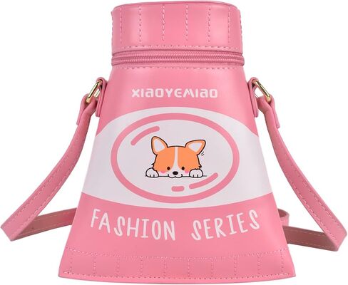 محفظة QZUnique لمعجون الأسنان للفتيات والأطفال، حقيبة كتف من البولي يوريثان للنساء، حقيبة يد لطيفة مع حزام قابل للتعديل in Kuwait