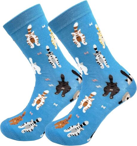 Women's Cute Funny Novelty Casual Cotton Crew Socks For Men Women Gifts in Saudi Arabia