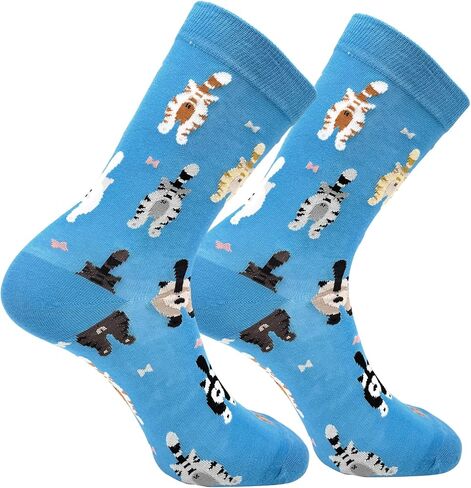 Women's Cute Funny Novelty Casual Cotton Crew Socks For Men Women Gifts in Saudi Arabia