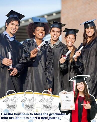 سلسلة مفاتيح التخرج 2024 هدية تخرج ملهمة السائبة سلسلة مفاتيح 2024 فئة سلاسل المفاتيح هدايا تحفيزية in Saudi Arabia