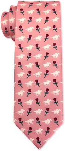 Horse Racing Ties Mens Horse Jockey Necktie Animal Men's Tie 3.15" (8CM) Horse Tie For Men in Saudi Arabia