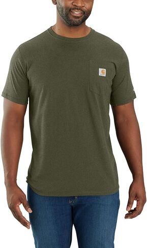 Carhartt Men's Force Relaxed Fit Midweight Short-Sleeve Pocket T-Shirt in Saudi Arabia