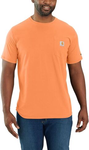 Carhartt Men's Force Relaxed Fit Midweight Short-Sleeve Pocket T-Shirt in Saudi Arabia