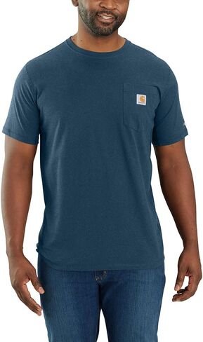 Carhartt Men's Force Relaxed Fit Midweight Short-Sleeve Pocket T-Shirt in Saudi Arabia