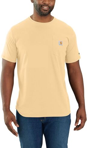 Carhartt Men's Force Relaxed Fit Midweight Short-Sleeve Pocket T-Shirt in Saudi Arabia