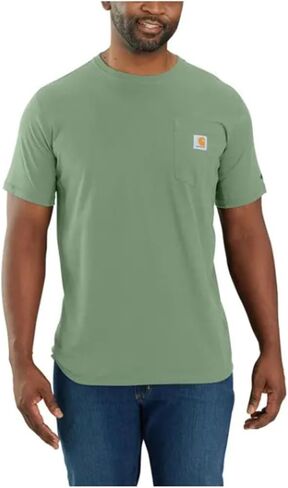 Carhartt Men's Force Relaxed Fit Midweight Short-Sleeve Pocket T-Shirt in Saudi Arabia