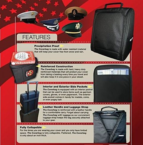 CoverBag - Military Uniform Cap Protective Travel Bag in Kuwait