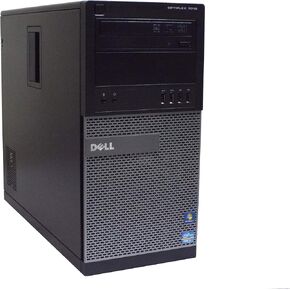 DELL OptiPlex 7010 MT Desktop PC, Intel Core i7-3770 3.4GHz, 8GB DDR3 RAM, 256GB SSD, Win-7 Pro x64 (Renewed) in Saudi Arabia