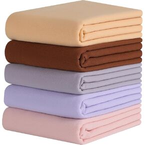 Febfim 4 PCS Muslim Women Soft Premium Solid Chiffon Hijab Scarves Shawl Long Scarf Wrap Scarves with Gift Box in Kuwait