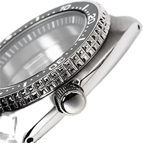 Deluxe 45mm With Ceramic Insert Steel Turtle Sapphire Crystal Case Waterproof Fit For Seik Nh35 Nh36 Movement 28.5mm Dial Watch Mod Watch Case in Saudi Arabia
